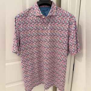 Johnnie-O Performance Jersey Polo, Medium